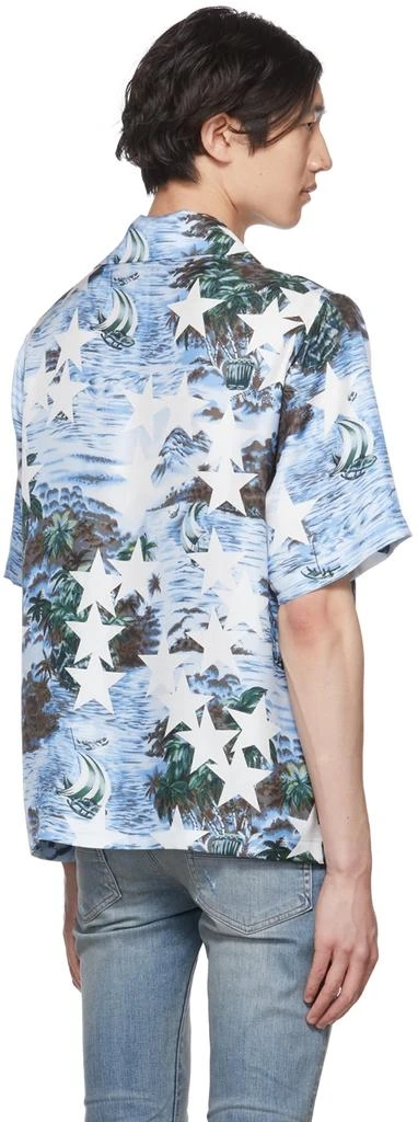 商品AMIRI|Blue Tropical Star Camp Shirt,价格¥4258,第3张图片详细描述