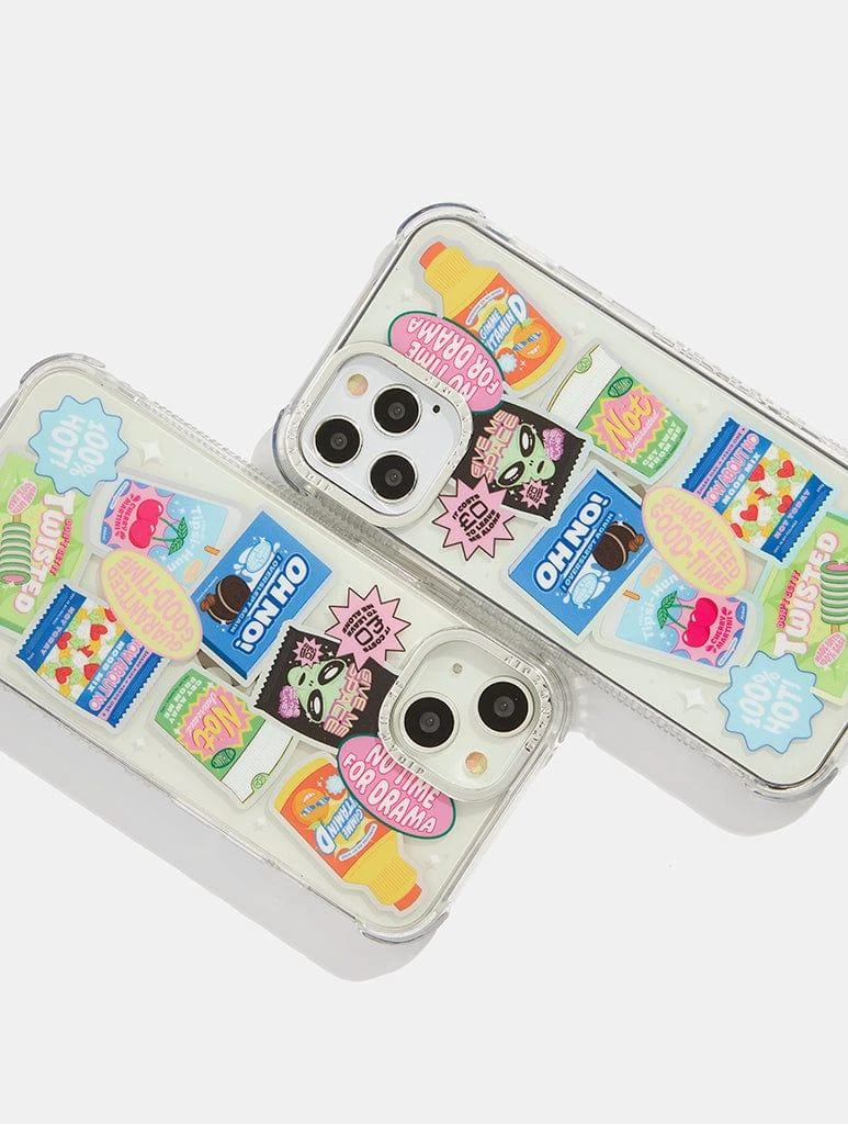 商品Skinnydip London|Corner Shop Sticker Shock iPhone Case,价格¥53,第3张图片详细描述