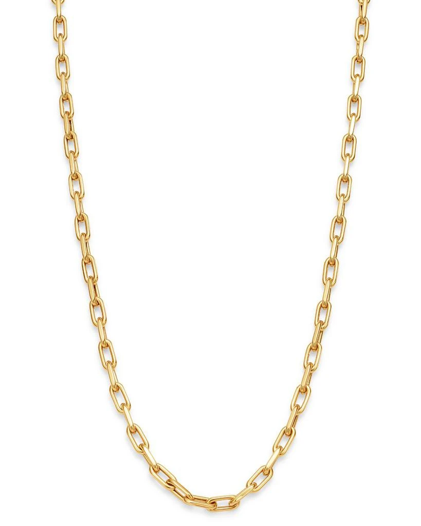 商品Zoe Lev|14K Yellow Gold Open Link Chain Necklace, 16",价格¥14883,第1张图片