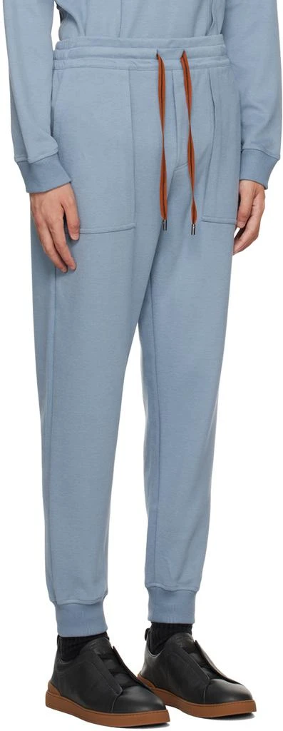 商品Zegna|Blue Essential Sweatpants,价格¥1590,第2张图片详细描述