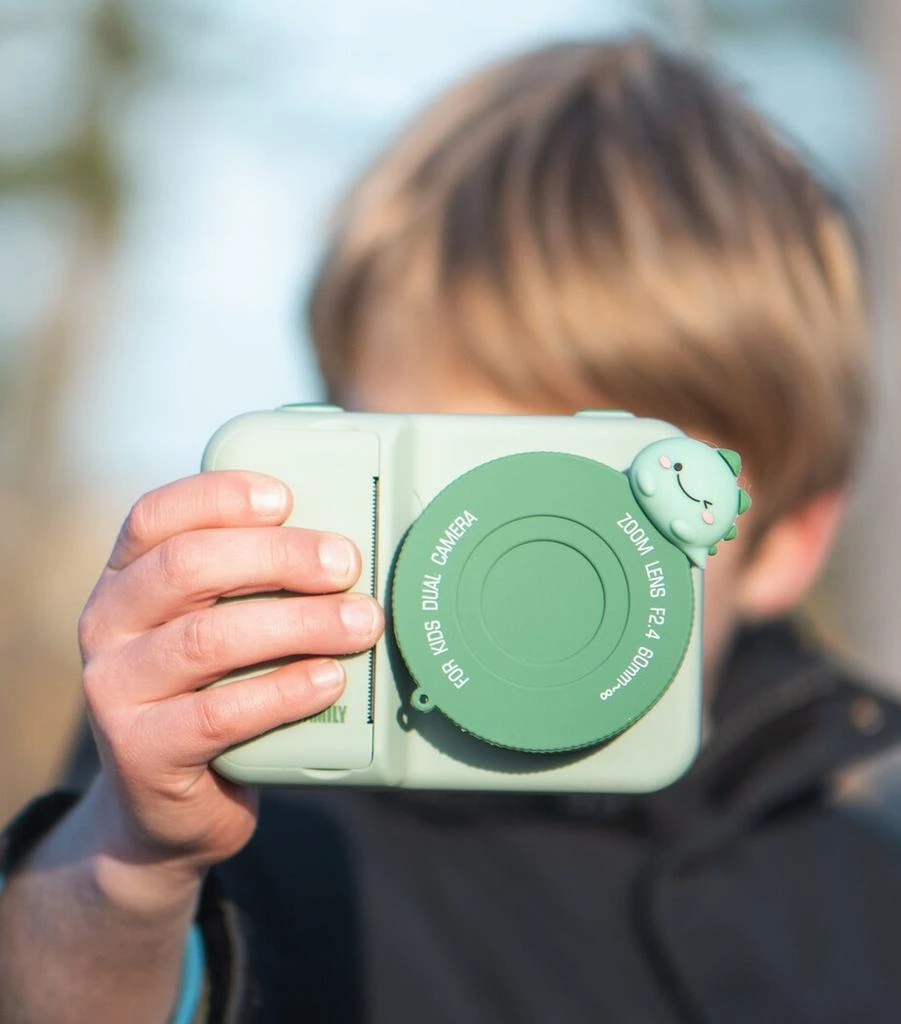 Zoo Print Dino Green P2 Camera 商品