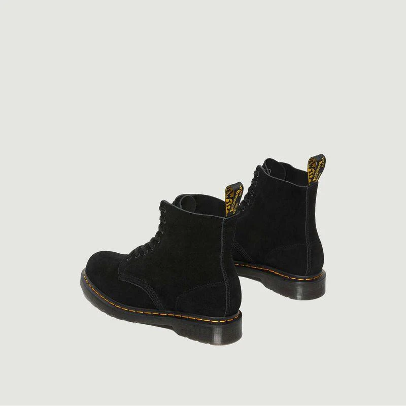 商品Dr. Martens|Suede lace-up boots 1460 Pascal Black DR. MARTENS,价格¥1252,第4张图片详细描述