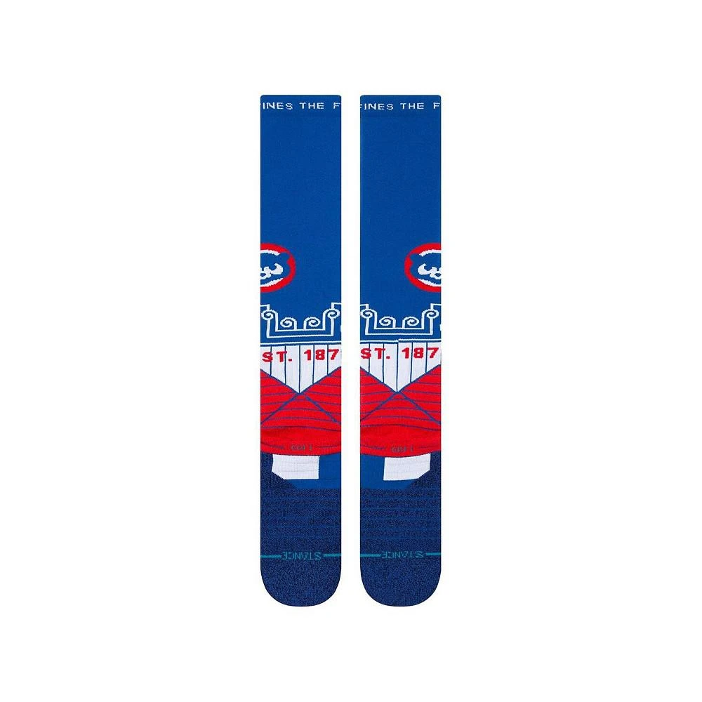 商品Stance|Men's Chicago Cubs Cubby Bear Diamond Pro Team Tube Socks,价格¥181,第2张图片详细描述