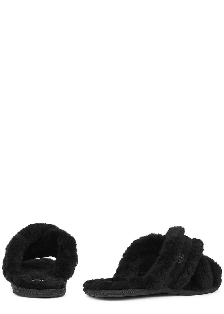 商品UGG|Scuffita black shearling slippers,价格¥773,第3张图片详细描述