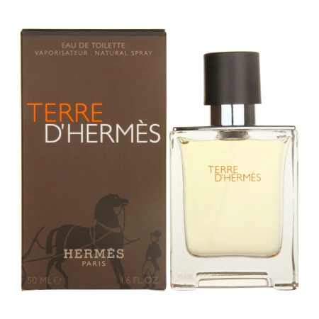 商品Hermes|HERMES/爱马仕 大地中性男士淡香水 50ml,价格¥600,第1张图片