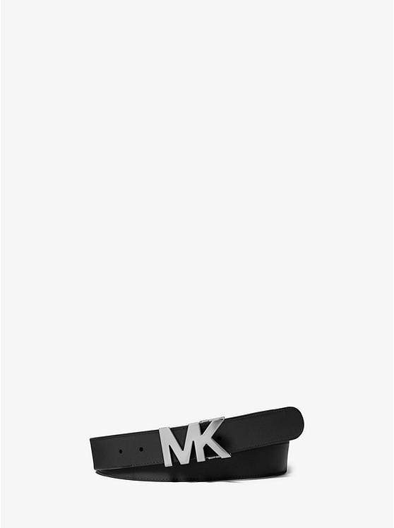 商品Michael Kors|Leather Logo-Buckle Belt,价格¥435,第1张图片