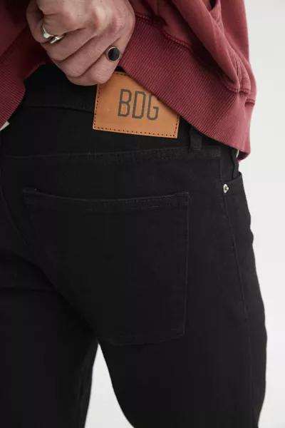 BDG Coated Skinny Jean – Wax Coated Black商品第4张图片规格展示