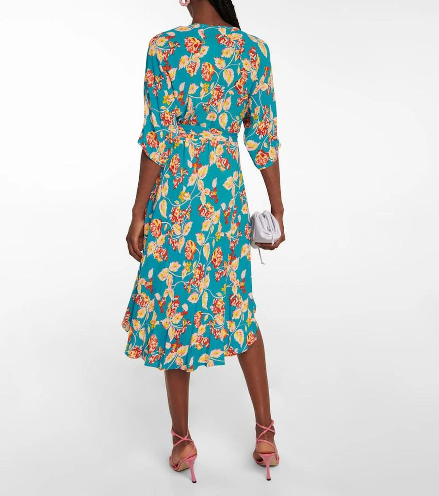商品Diane von Furstenberg|Eloise asymmetric wrap dress,价格¥2257,第3张图片详细描述