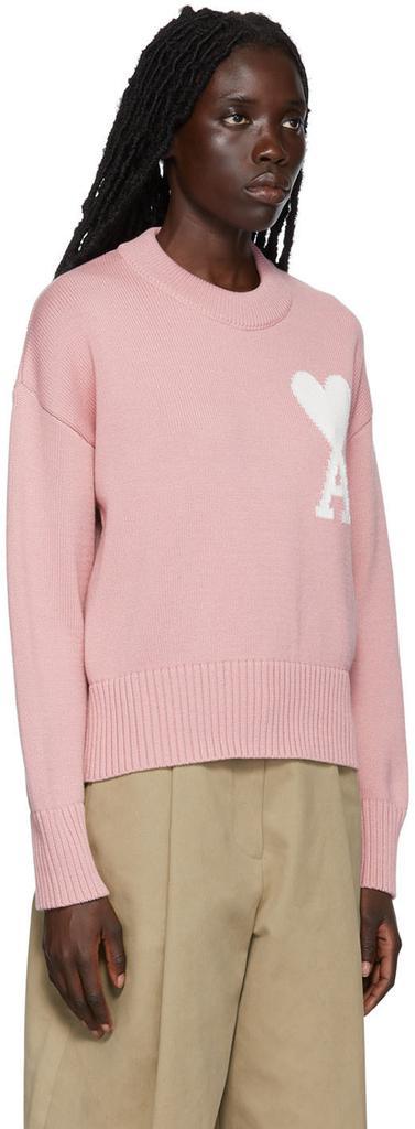 商品AMI|Pink Ami de Cœur Sweater,价格¥3675,第4张图片详细描述