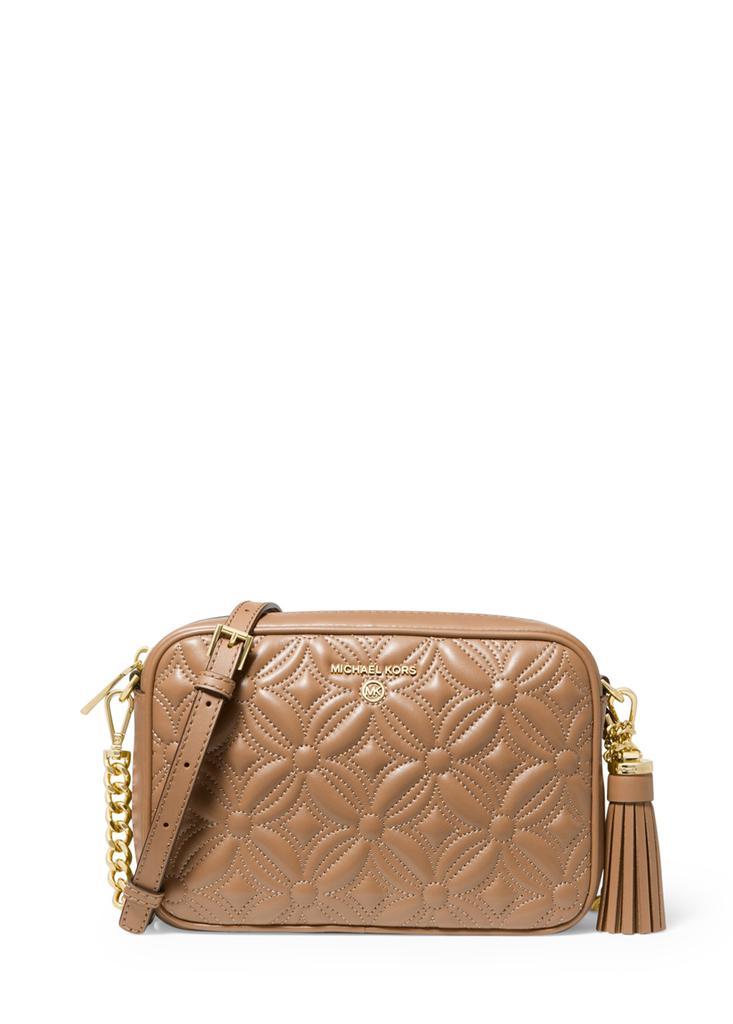 商品Michael Kors|Jet set medium quilted faux leather camera bag,价格¥1797,第1张图片