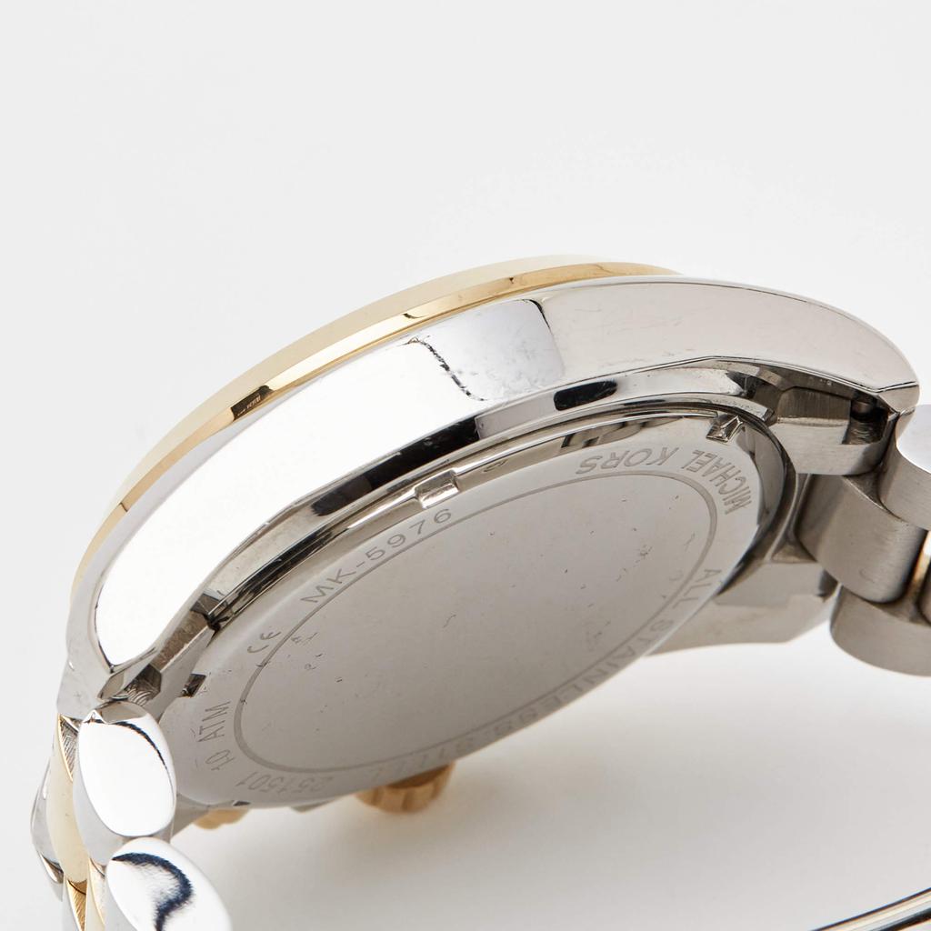 Michael Kors Blue Two Tone Stainless Steel Bradshaw MK5976 Men's Wristwatch 43 mm商品第8张图片规格展示