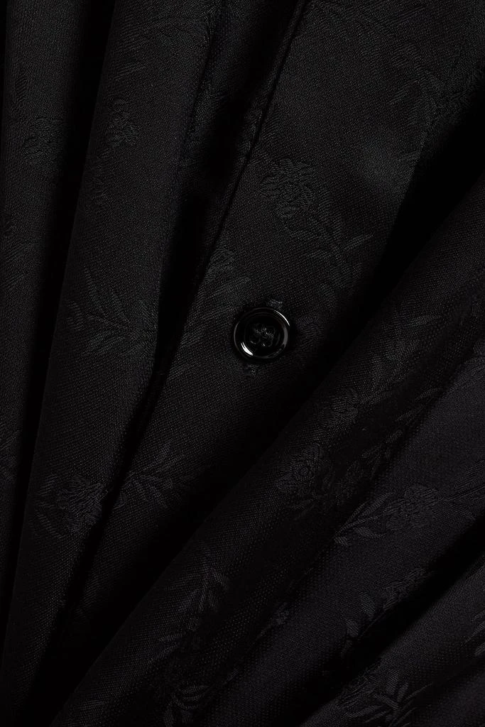 商品Sandro|Ruffle-trimmed jacquard blouse,价格¥736,第4张图片详细描述