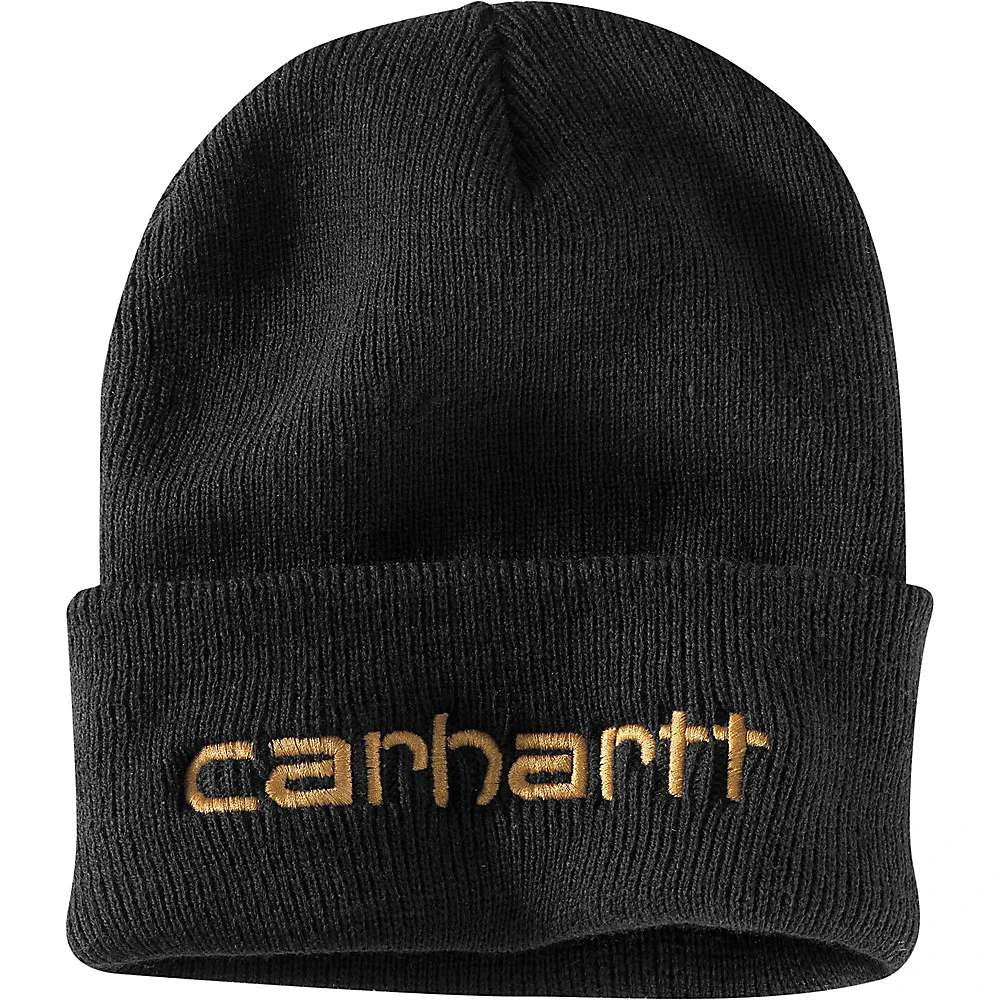 商品Carhartt|Carhartt Men's Knit Insulated Logo Graphic Cuffed Beanie,价格¥149,第1张图片