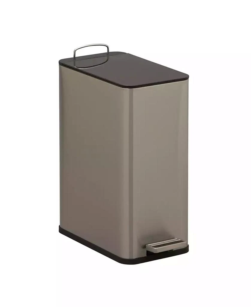 商品Household Essentials|Stainless Steel Slim Trash Can,价格¥462,第1张图片