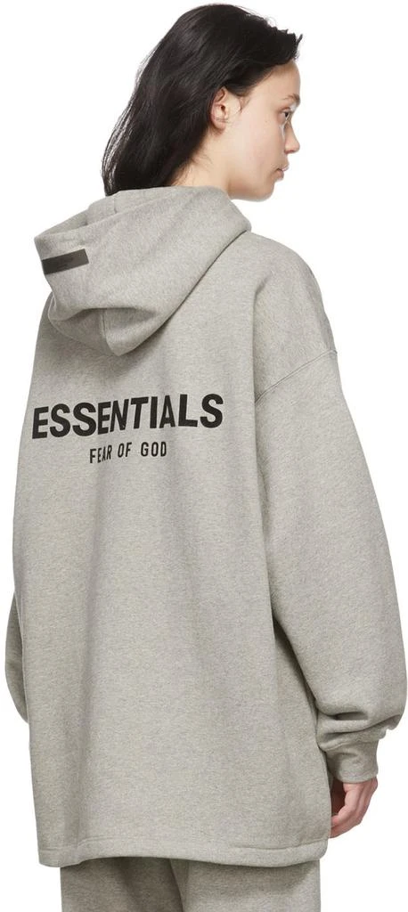 商品Essentials|Gray Relaxed Hoodie,价格¥464,第3张图片详细描述