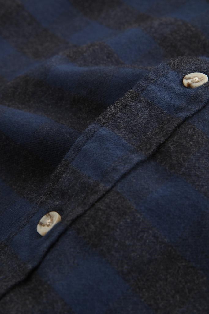 Traditional Cotton Flannel Shirt商品第8张图片规格展示