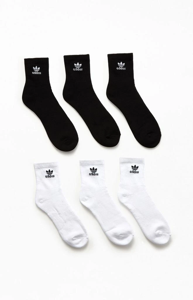 商品Adidas|6-Pack Trefoil Quarter Socks,价格¥166,第3张图片详细描述