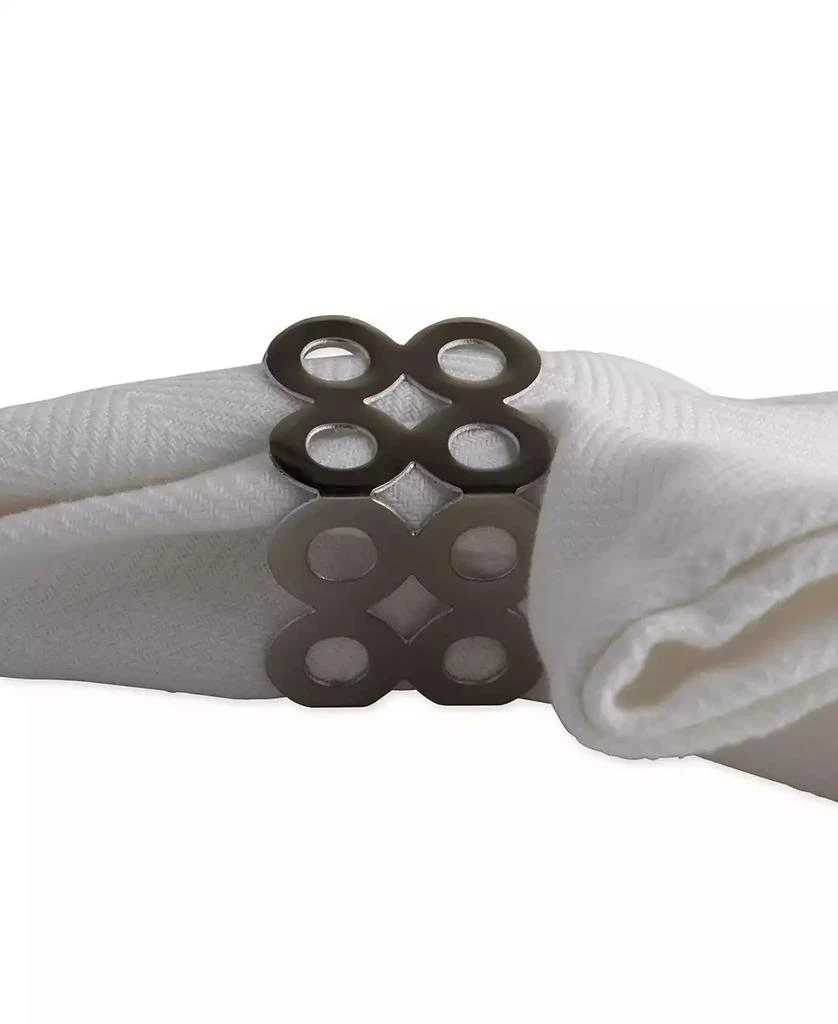 商品Design Imports|Square Die Cut Napkin Ring Set of 6,价格¥314,第4张图片详细描述