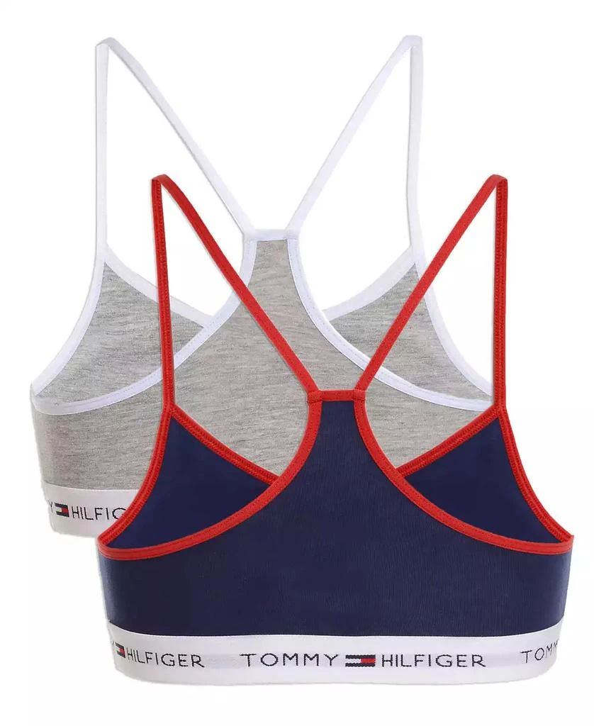 商品Tommy Hilfiger|Little & Big Girls 2-Pk. Logo-Band Bras 女童内衣文胸,价格¥59,第2张图片详细描述