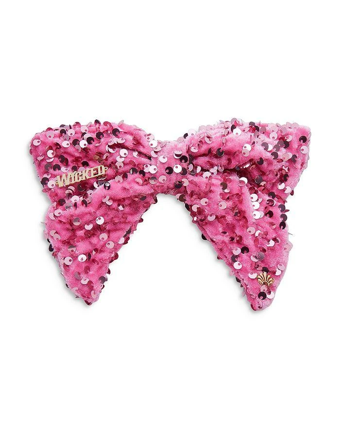 商品Lele Sadoughi|x Wicked Glinda Sequined Bow Barrette,价格¥564,第1张图片