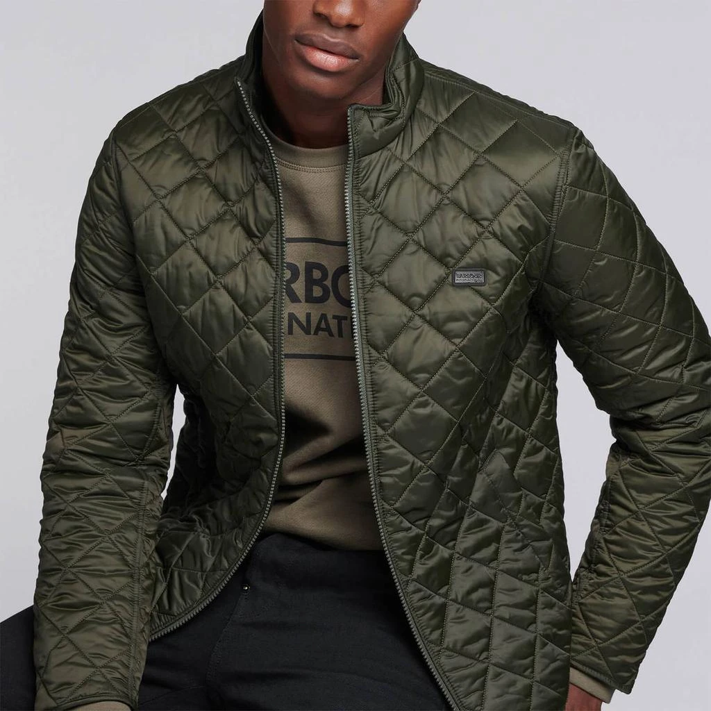 商品Barbour|Barbour International Men's Gear Quilt Jacket - Sage,价格¥745,第3张图片详细描述