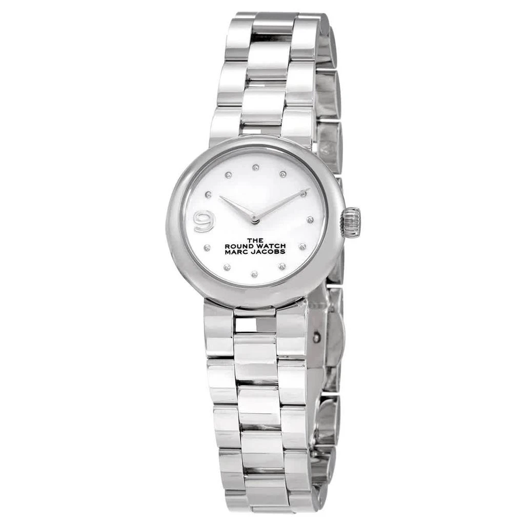 商品Marc Jacobs|Marc Jacobs Quartz White Dial Ladies Watch MJ0120184717,价格¥1006,第1张图片