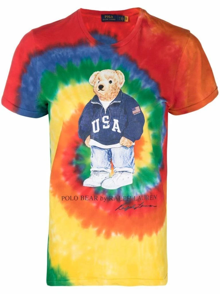商品Ralph Lauren|Polo bear tie-dye t-shirt,价格¥596,第1张图片
