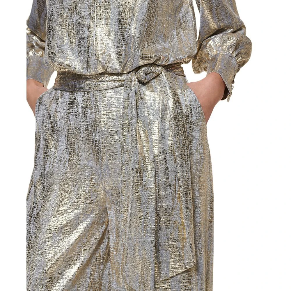 商品Vince Camuto|Metallic Jumpsuit,价格¥738,第4张图片详细描述