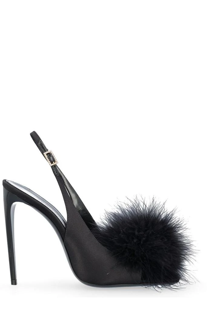 商品Yves Saint Laurent|Saint Laurent Mae Slingback Sandals,价格¥5487,第1张图片