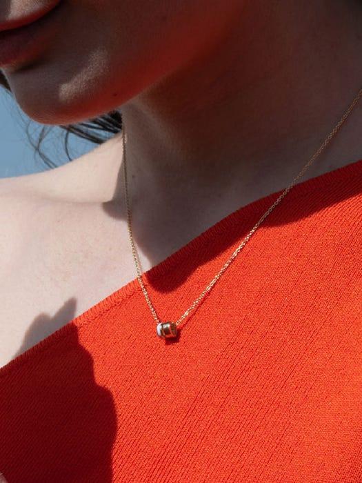 商品hyeres-lor|No IU Color 14K Necklace (PG)_ White,价格¥3667,第5张图片详细描述