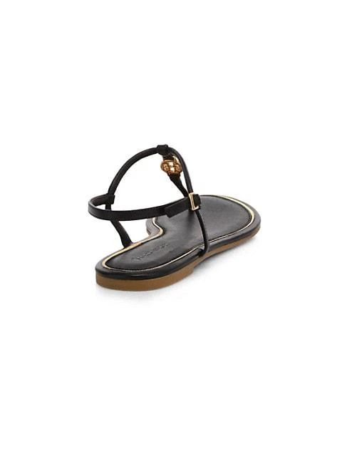 商品Tory Burch|Emmy Leather Thong Sandals,价格¥1474,第3张图片详细描述