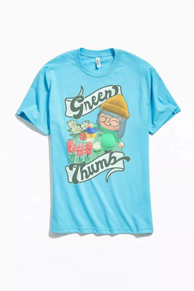 商品Urban Outfitters|Animal Crossing Green Thumb Tee,价格¥152,第1张图片