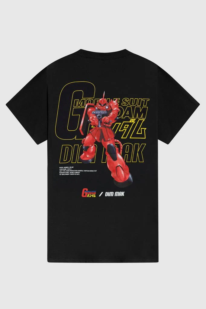 商品Dim Mak|Dim Mak x Gundam Mobile Suit - MSM-07S Tee - Black,价格¥90,第2张图片详细描述