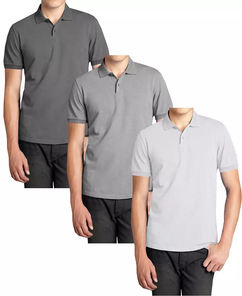 Мужские поло-рубашки с коротким рукавом из пике Galaxy Polo Avenue - комплект из 5 штук image 2