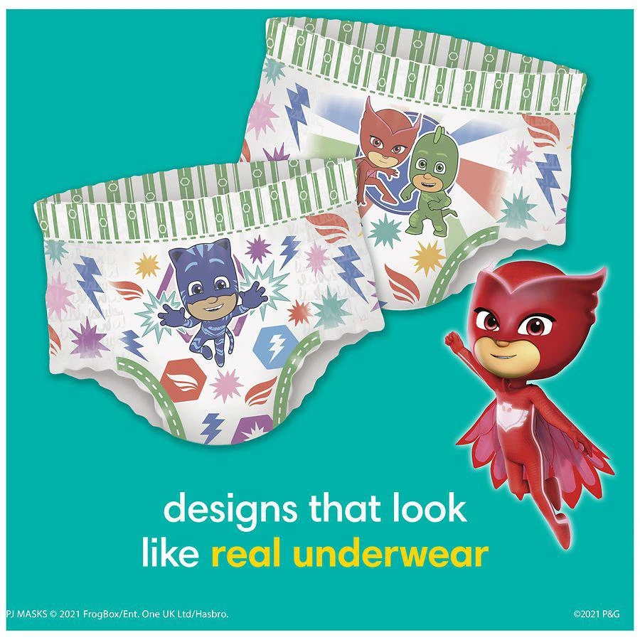 商品Pampers Easy Ups|Training Underwear 4T-5T (56 ct),价格¥252,第2张图片详细描述