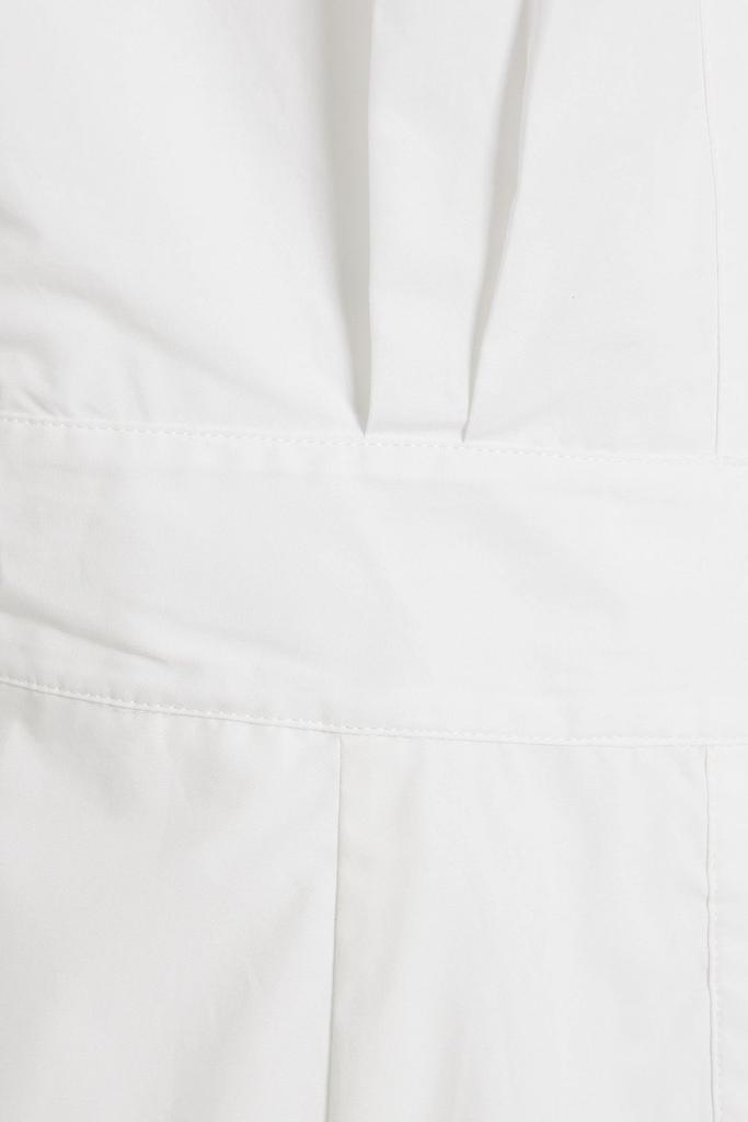 商品Equipment|Cayler pleated cotton-poplin midi dress,价格¥1597,第4张图片详细描述