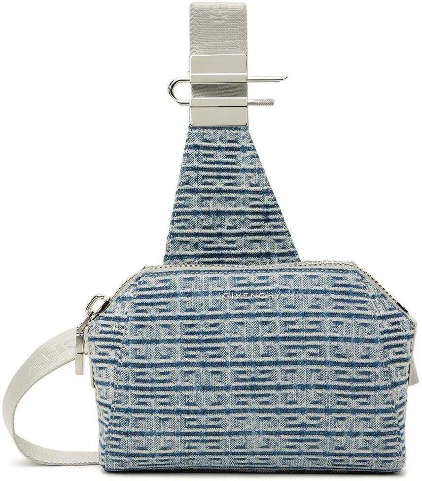 商品Givenchy|蓝色小号 Antigona 单肩包,价格¥12058,第1张图片