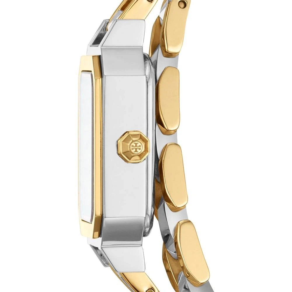 商品Tory Burch|女 鲁宾逊双色调不锈钢双绕腕带手表22mm,价格¥2307,第3张图片详细描述