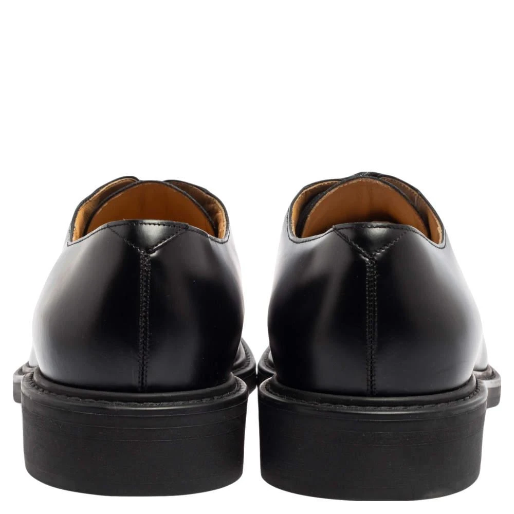 商品[二手商品] Louis Vuitton|Louis Vuitton Black Leather Lace-Up Derby Size 41.5 ,价格¥3119,第5张图片详细描述