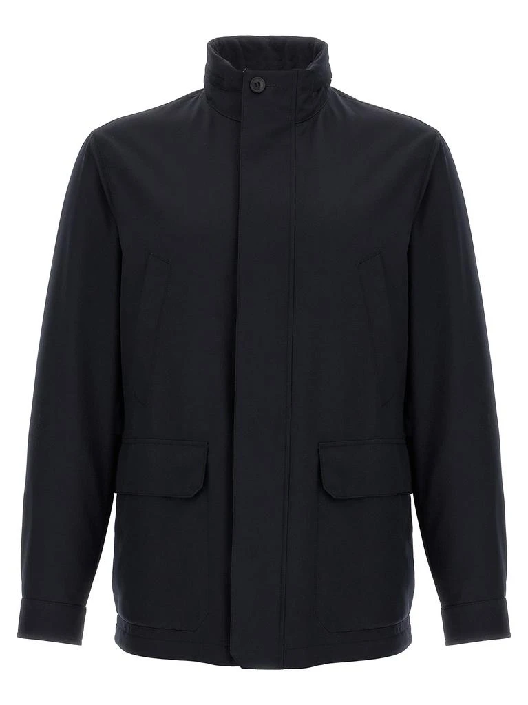 商品Zegna|Motorin 250cc Casual Jackets And Parka Blue,价格¥17591,第1张图片
