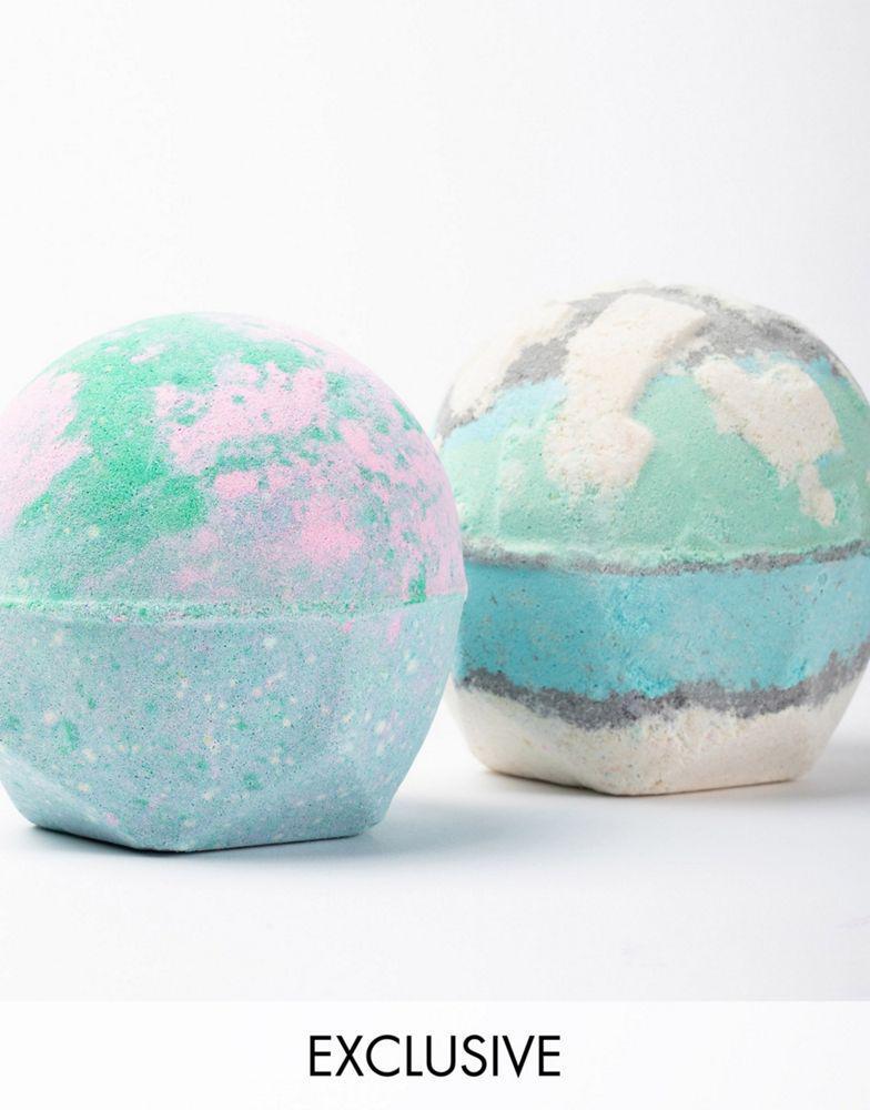 商品Lush|LUSH X ASOS Exclusive Lakes Bath Bomb Duo Set,价格¥91,第1张图片