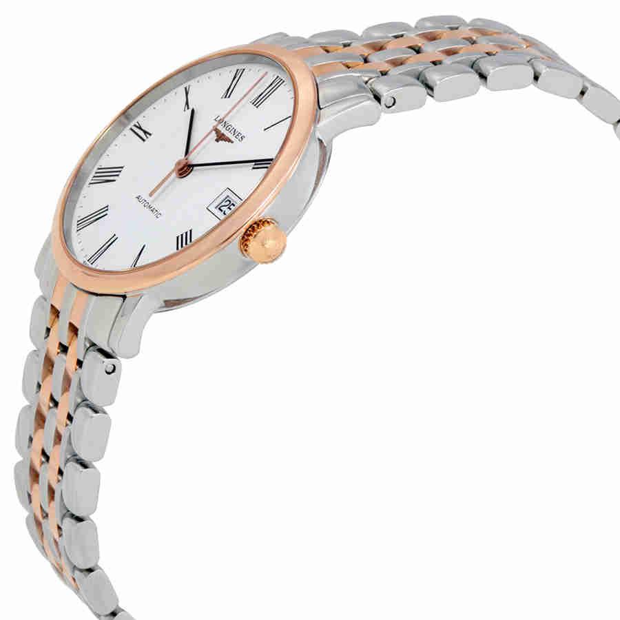 Longines Elegant Automatic White Dial Ladies Watch L4.809.5.11.7商品第2张图片规格展示