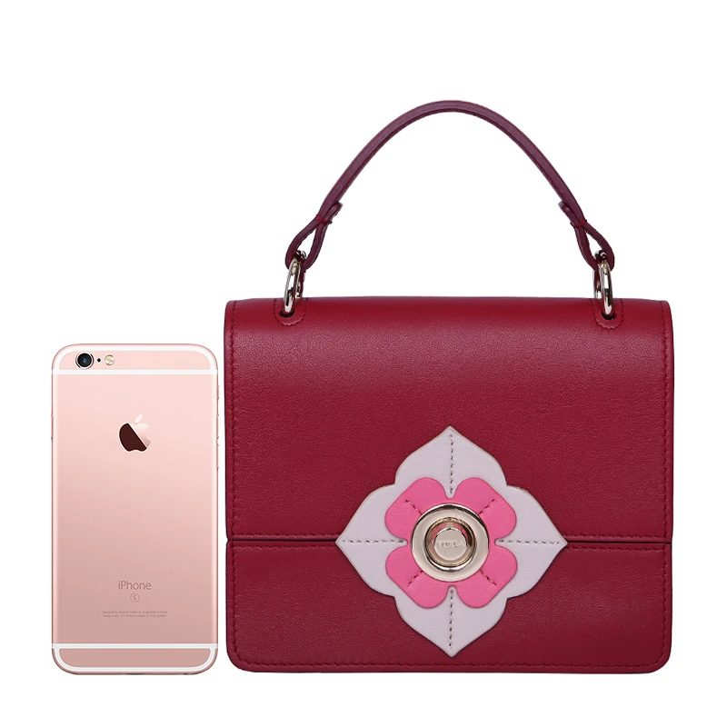 Furla 芙拉 女士时尚手提红色牛皮单肩包 920749 商品