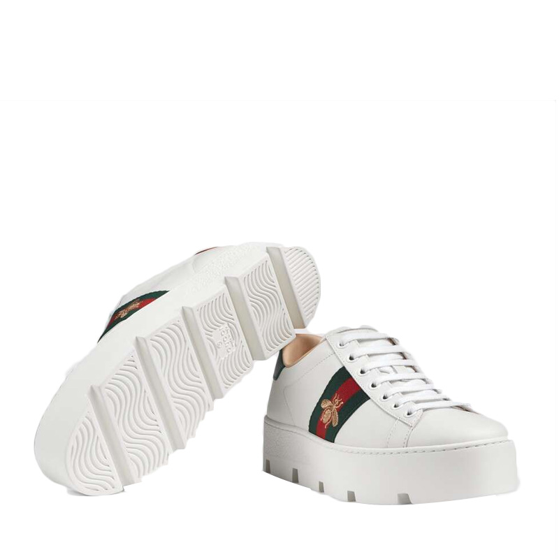 GUCCI 白色女士板鞋 577573-DOPE0-9064商品第2张图片规格展示