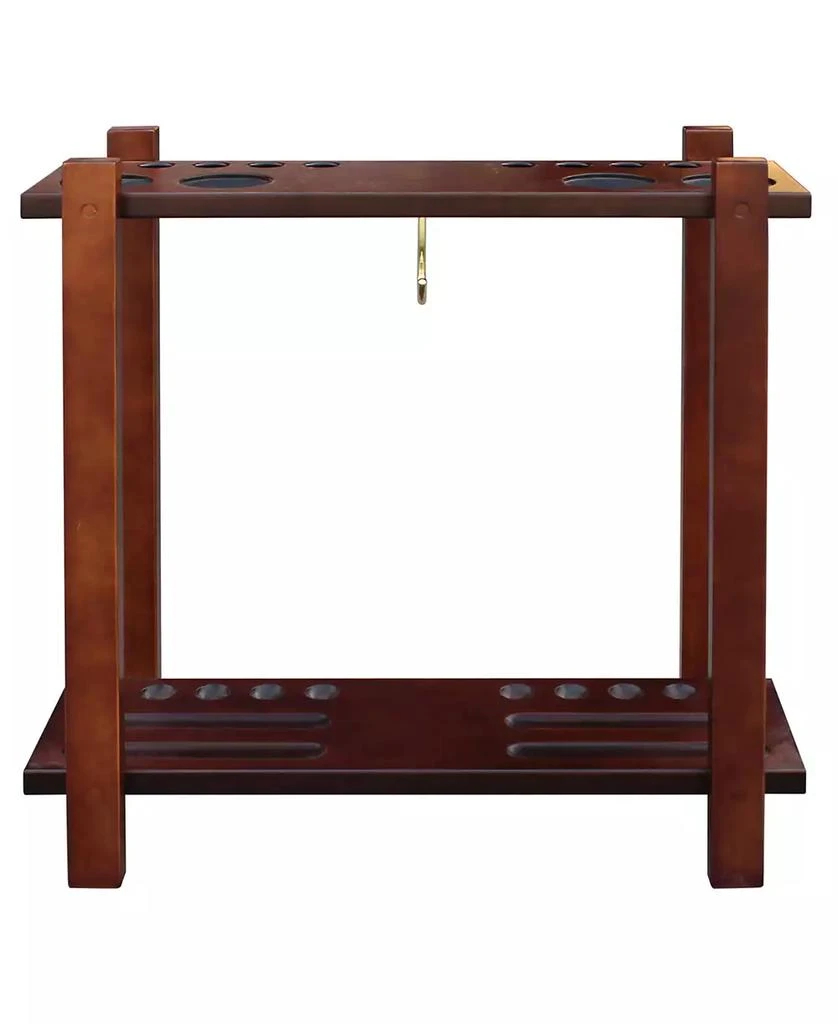 商品Blue Wave|Classic Floor Billiard Pool Cue Rack,价格¥2130,第1张图片