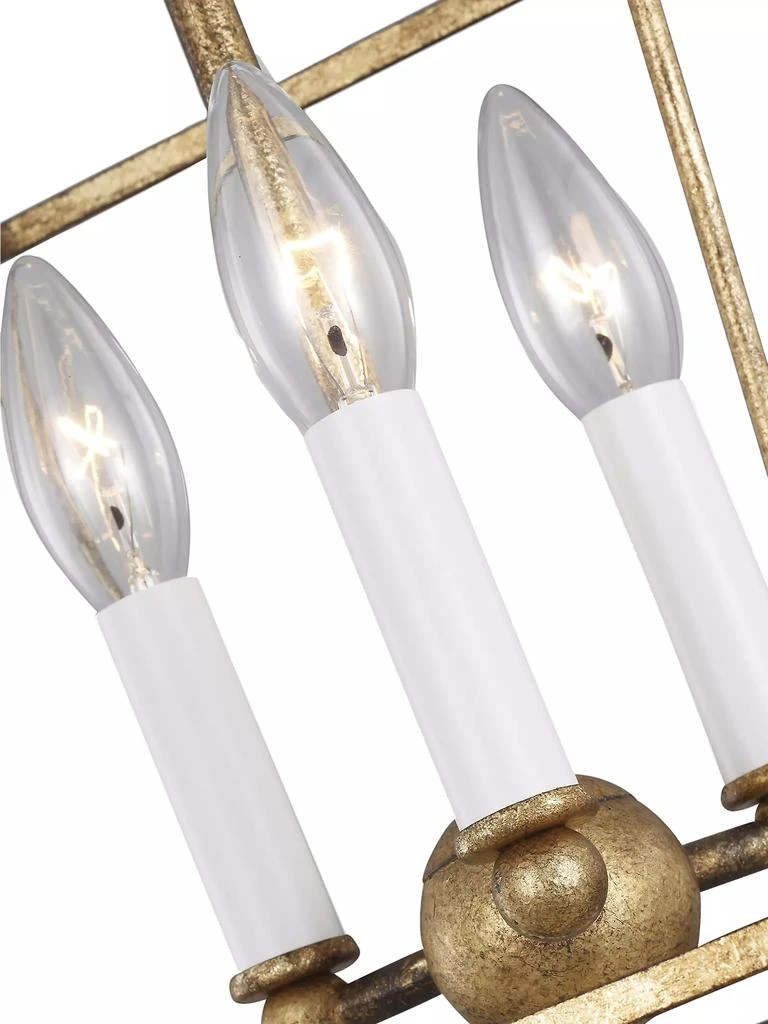 商品Chapman & Myers|Visual Comfort Studio Stonington Mini Lantern,价格¥2231,第3张图片详细描述