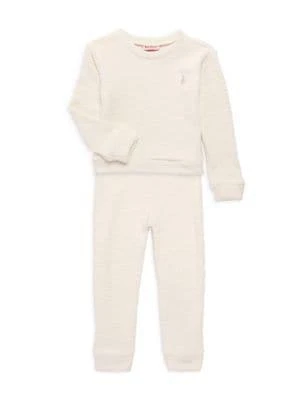 商品Juicy Couture|Little Girl’s 2-Piece Bouclé Sweatshirt & Pants Set,价格¥250,第1张图片