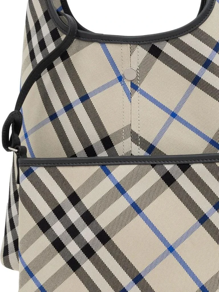 商品Burberry|CHECK-PATTERN SHOULDER BAG,价格¥8406,第5张图片详细描述