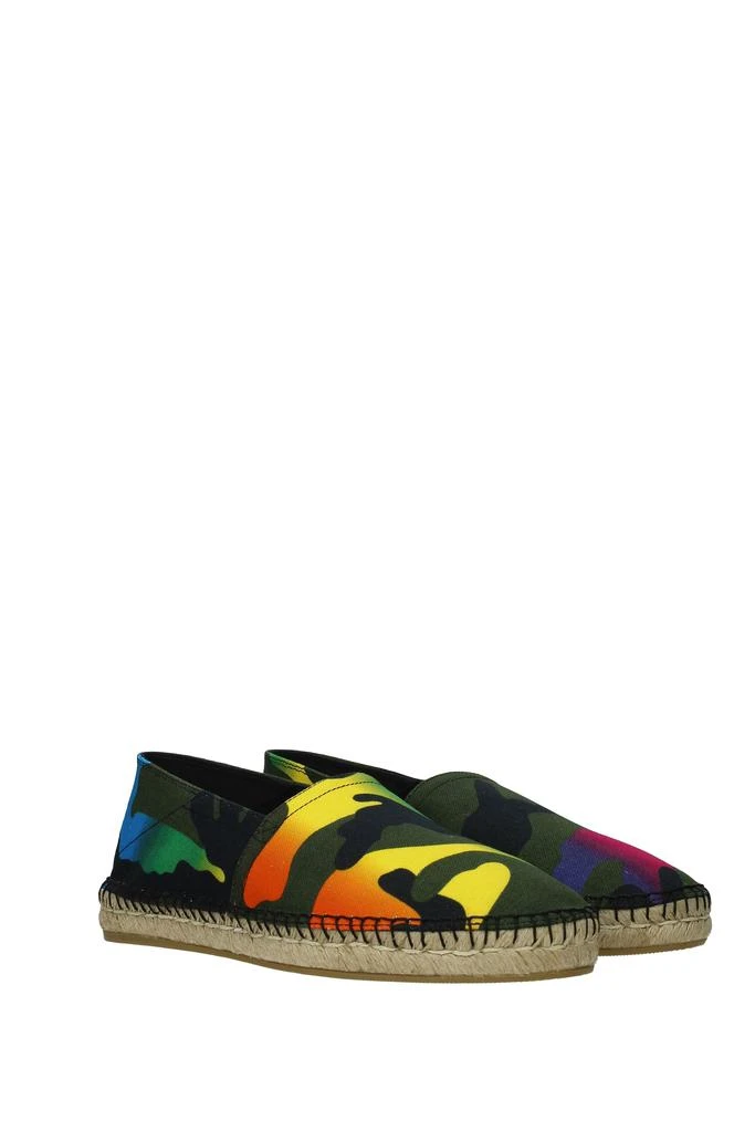 商品Valentino|Espadrilles Fabric Green Military Green,价格¥1408,第2张图片详细描述