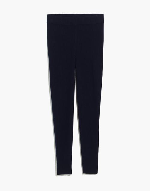 商品Madewell|(Re)sourced Cashmere High-Rise Sweater Leggings,价格¥707,第1张图片